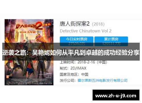 逆袭之路：吴艳妮如何从平凡到卓越的成功经验分享